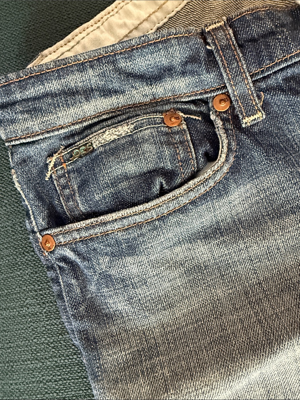 Joe's Jeans Women's Faded Indigo Skinny Jeans - Picture 5 of 9
